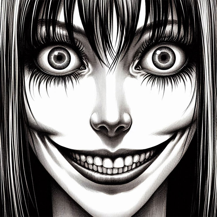 伊藤潤二 Prompt 3：Copilot 影像建立工具