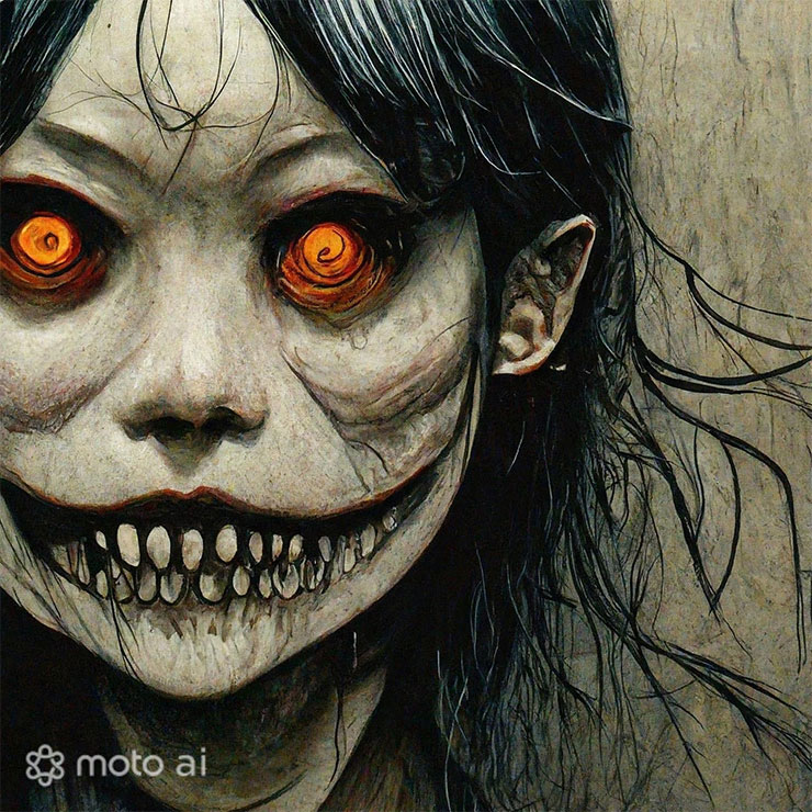 伊藤潤二 Prompt 4：Magic Canvas