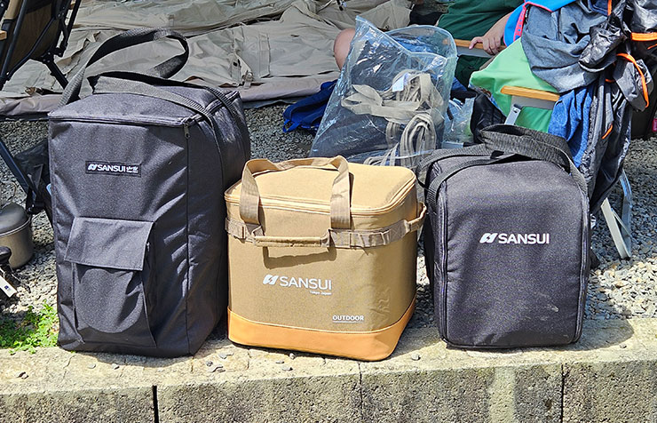 夏日消暑~山水三件套：露營移動空調 SAC400、戶外循環渦輪扇 TURBINE 和微電腦全自動製冰機 SI-M2！