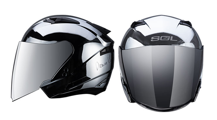 #DAMUR 臺北時裝週造型簽名安全帽 - 半罩式