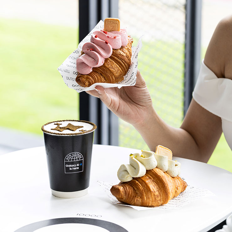 三星聯名 TEN THOUSAND 打造「Galaxy AI 期間限定體驗店」,打造沉浸式 AI 體驗 - 阿祥的網路筆記本 快來《Galaxy AI 期間限定體驗店》體驗新機獨特功能與美味的咖啡餐點!