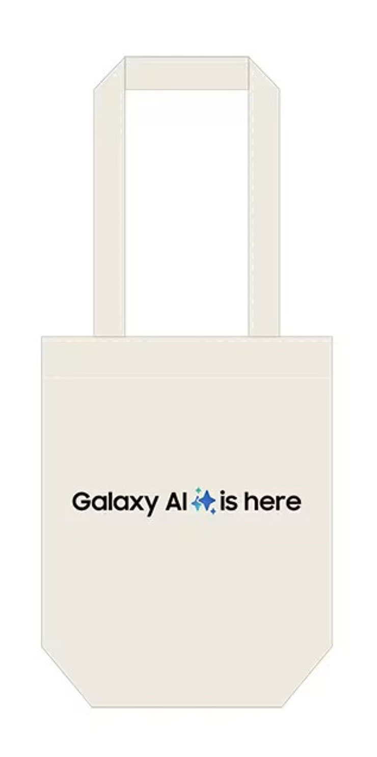 三星聯名 TEN THOUSAND 打造「Galaxy AI 期間限定體驗店」,打造沉浸式 AI 體驗 - 阿祥的網路筆記本 Galaxy AI 主題手提袋