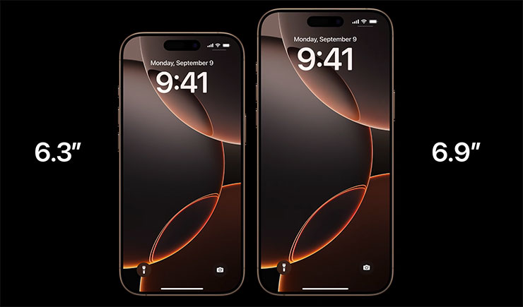 Apple iPhone 16 | iPhone 16 Pro 系列正式推出,升級幅度一如預期,相機控制鍵、 4K120fps 錄影有點料! - 阿祥的網路筆記本 iPhone 16 Pro 升級至 6.3 吋,iPhone 16 Pro Max 升級至 6.9 吋