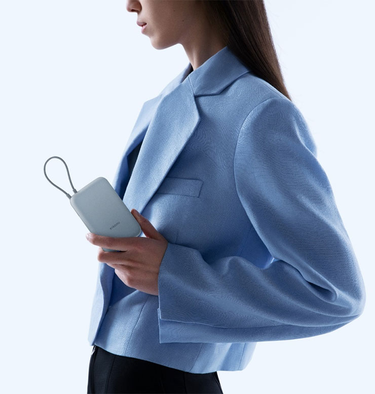 小米全新 13 款 AIoT 新品齊發!滿足消費者智慧生活全面需求! - 阿祥的網路筆記本 Xiaomi 自帶線行動電源 10000 口袋版