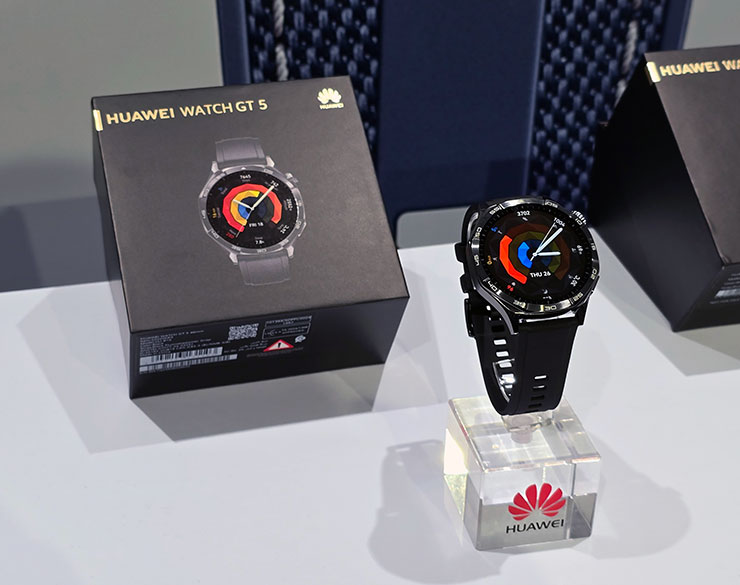 HUAWEI 推出三大穿戴新品:HUAWEI WATCH GT 5 系列、WATCH Ultimate 全面升級引領時尚與科技! - 阿祥的網路筆記本 HUAWEI WATCH GT 5 46mm 幻夜黑