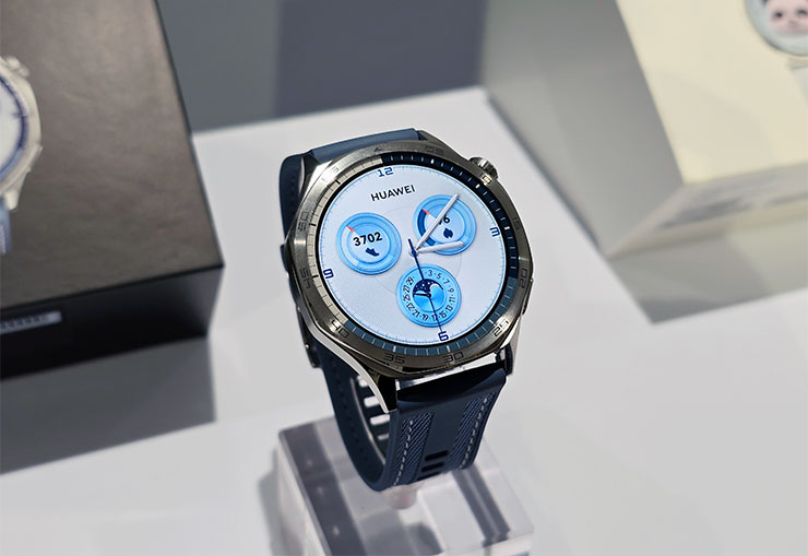 HUAWEI 推出三大穿戴新品:HUAWEI WATCH GT 5 系列、WATCH Ultimate 全面升級引領時尚與科技! - 阿祥的網路筆記本 HUAWEI WATCH GT 5 46mm 托帕藍