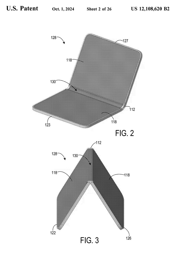 微軟將推出可摺疊螢幕手機?專利顯示「可內外摺疊」設計將解決摺痕問題? - 阿祥的網路筆記本 微軟利文件揭露了可「向內」與「向外」摺疊的可摺疊螢幕手機