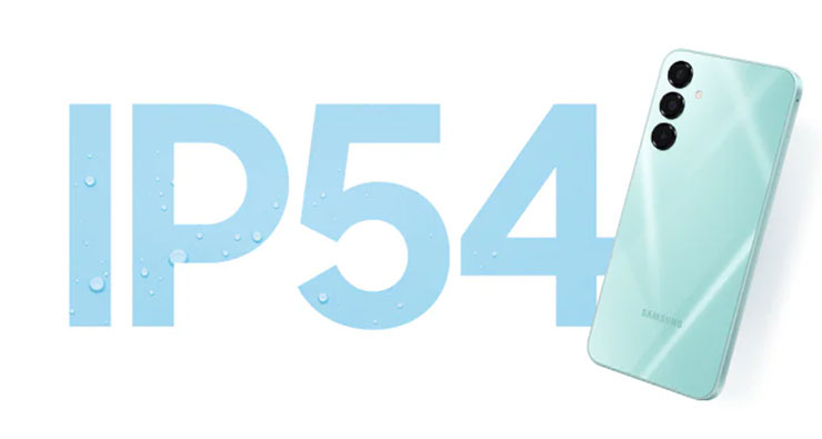 Galaxy A16 5G 擁有 IP54 防水防塵規格