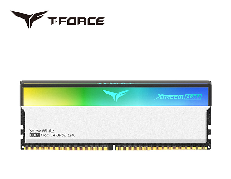 十銓科技 T-FORCE XTREEM 桌上型記憶體推新色!白與粉勾勒獨特超頻裝機時尚! - 阿祥的網路筆記本 T-FORCE XTREEM ARGB DDR5 白色款