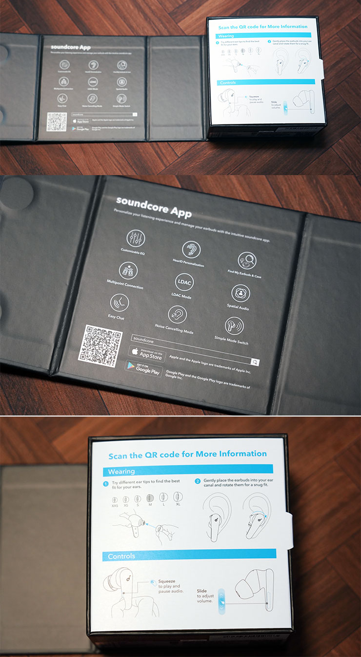 歷代最強降噪耳機!soundcore Liberty 4 Pro 擁有 ANC 3.0 技與獨特智慧充電盒體驗! - 阿祥的網路筆記本 盒蓋為磁吸式,內部有 soundcore App 能介紹與盒內物件一覽