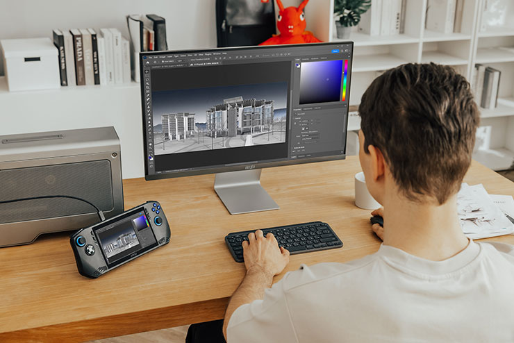 MSI Claw 除了是電競掌機，更是效能出色的迷你 AI PC