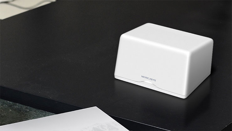 Halo H47BE發揮6GHz、5GHz 和 2.4GHz 的三頻強大效能，提供極速9.3 Gbps 的卓越體驗