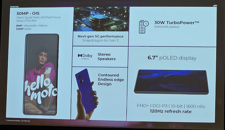 軍規三防、極輕至薄:motorola edge 50 打造「美型硬實力」! - 阿祥的網路筆記本 moto g85 5G 產品重點特色一覽