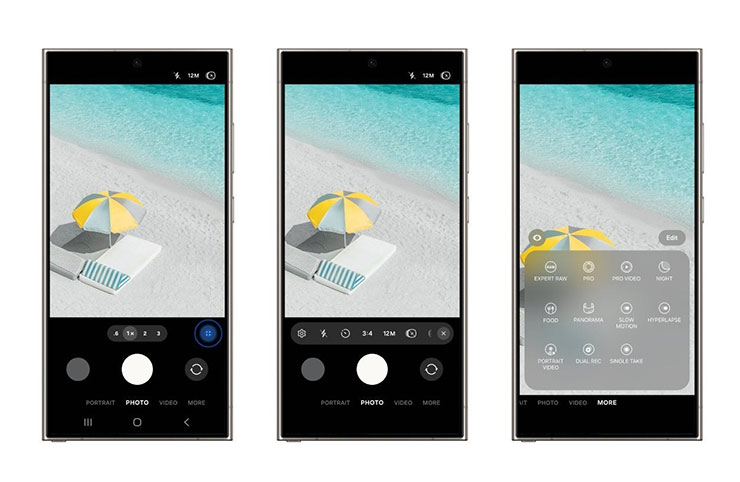 三星 One UI 7的相機介面