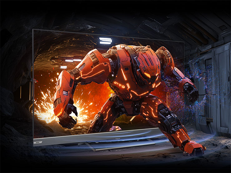 搭載「前出音減噪傳真喇叭」增強聲音指向性，加上獨立高音單體及被動輻射器結構，音效更乾淨、清晰