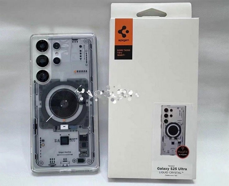 配件流出!三星 Galaxy S25 還是不支援 Qi2 無線充電? - 阿祥的網路筆記本 曝光的 Spigen 保護殼 for Galaxy S25 Ultra ,可以看到磁吸環的設計