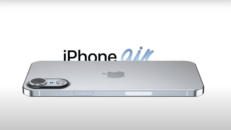 據傳 iPhone 17 Air 的厚度將會在 6.25mm 左右，比一般型號要更薄 1.65mm 以上