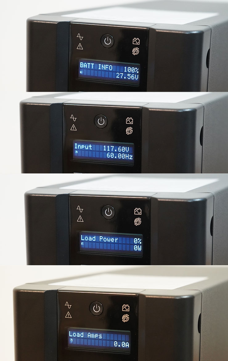 液晶顯示螢幕雖然不大，但相關資訊的呈現足夠清楚明瞭。