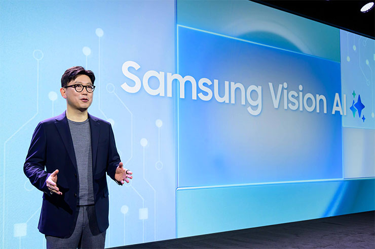 三星電子於 2025 First Look 發表 Samsung Vision AI 技術,重新定義螢幕互動方式 - 阿祥的網路筆記本 三星電子總裁暨影像顯示事業部負責人SW Yong於First Look 2025上指出:「三星將智慧顯示器定位為互動式智慧生活夥伴,而非僅是單向的被動消費品。」