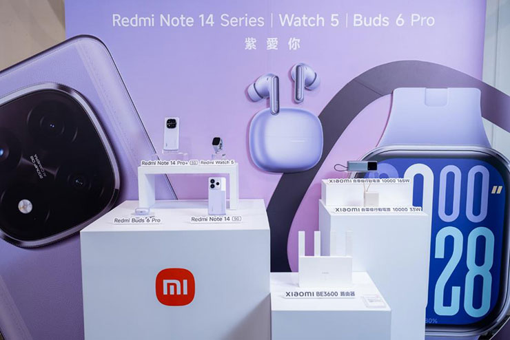 Redmi Note 14 Series AI 影像加持 2 億畫素解鎖無限影像可能!還有六大新品同步登場! - 阿祥的網路筆記本 Redmi Note 14 Series 與 Redmi Buds 6 Pro、Redmi Buds 6、Redmi Watch 5、Xiaomi 自帶線行動電源 10000 165W、Xiaomi 自帶線行動電源 10000 33W 與 Xiaomi 路由器 BE3600 等六款 AIoT 新產品