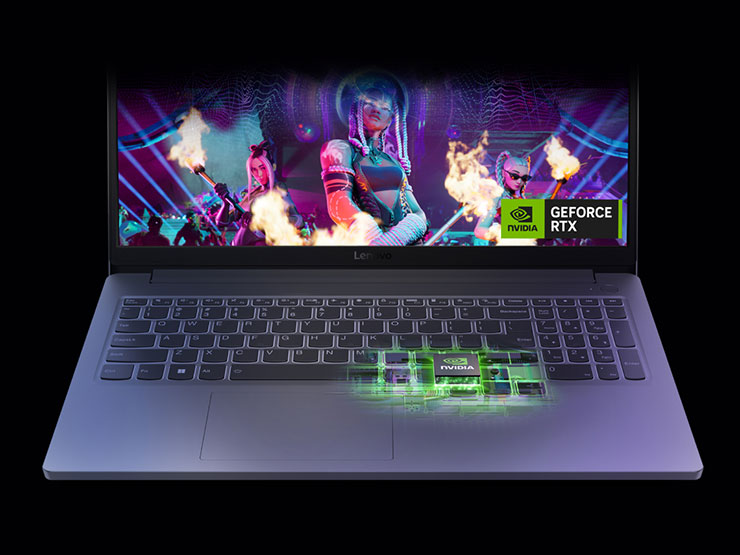 LOQ Essential 筆電配備最高第12 代Intel Core i7-12650HX頂級效能處理器與NVIDIA GeForce RTX 4050顯示卡，提供卓越的運算與繪圖效能