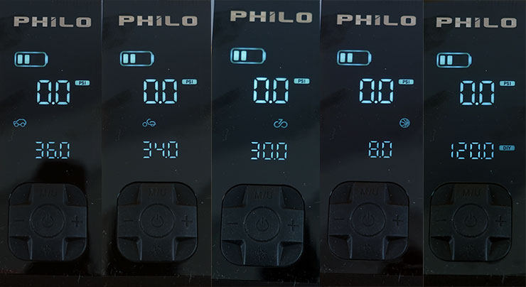 按方向鍵上，可切換五種不同模式，包括汽車、機車、腳踏車、籃球與自訂 。