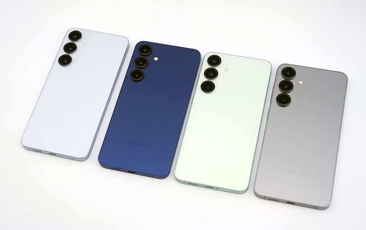 三星 Galaxy S25 系列實機體驗分享:Galaxy AI 迎來大升級,應用功能更「懂你」! - 阿祥的網路筆記本 Galaxy S25 與 S25+ 擁有相同的四個色款:冰藍、深海藍、迷綠與炫灰。