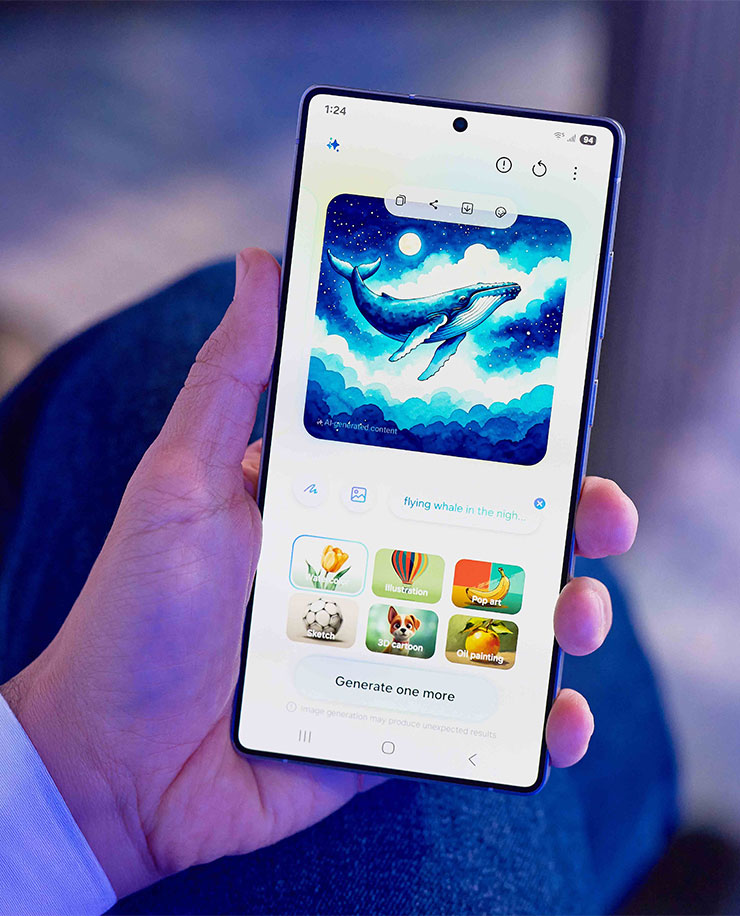繪圖智慧助理提供了文字生成的功能