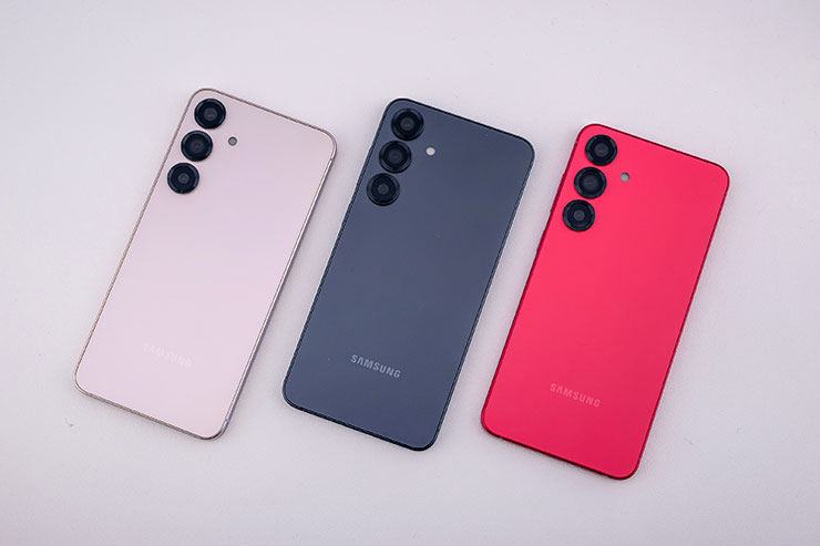 Galaxy S25 | Galaxy S25+ 三星商城限定色：酷黑、緋紅、紗金