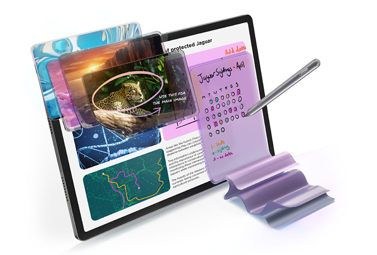 使用者可直接在課堂教材、在線會議紀錄、或網頁上進行註解，並一鍵保存為長卷式筆記