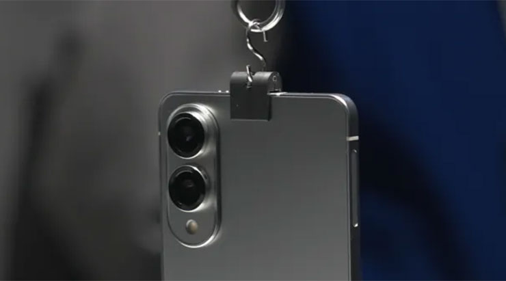 Galaxy S25 Edge 採用了雙鏡頭設計