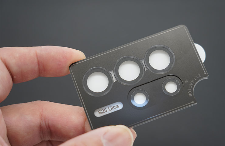 HAO 品牌也有鏡頭保護環，可以為主鏡頭帶來進階的防護。