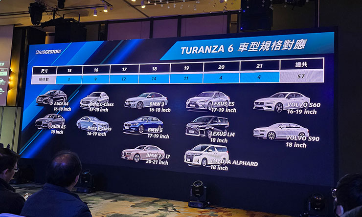 普利司通 TURANZA 6   專為房車量身打造 