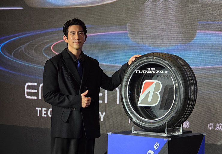 藝人修杰楷參加台灣普利司通新品發表會