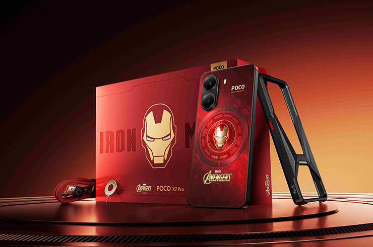 台灣正式開賣全新 POCO X7 Series 智慧型手機。身為鋼鐵人粉絲，這款旗艦級電競神器絕對不容錯過！
