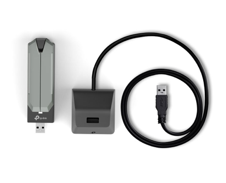 輕鬆升級 Wi-Fi 7 !TP-Link 推出全台首款 Wi-Fi 7 高增益 USB 3.0 網卡 Archer TBE400UH! - 阿祥的網路筆記本 TP-Link Archer TBE400UH 提供1.2 公尺USB 3.0連接線,可根據需求自由的將網卡安置於合適位置。