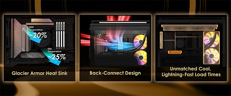 智能與效能兼備!微星推出 MEG VISION X AI 電競桌機打造極致創新,預購再加碼限量贈品! - 阿祥的網路筆記本 MEG VISION X 2nd 搭載多種冷卻散熱設計與背插式主板,增強整體美感。