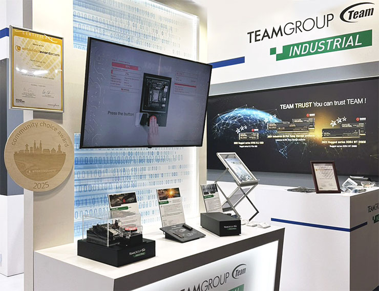 十銓科技 Embedded World 攤位 Hall 5 5-239
