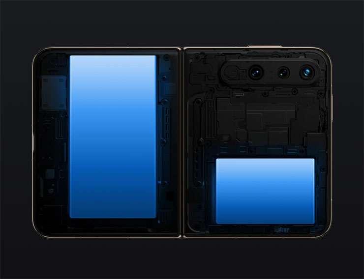 摺疊機又有新進化!HUAWEI Pura X 用不同角度帶來視覺新意! - 阿祥的網路筆記本 HUAWEI Pura X 的機身空間能容量更大的電池