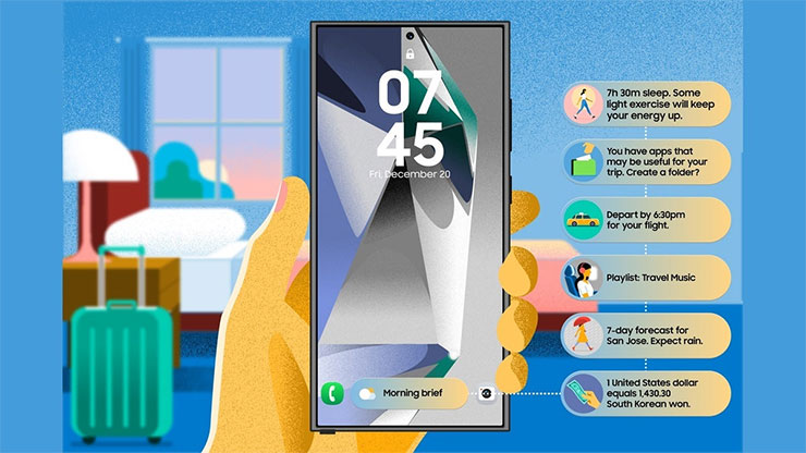 三星將擴充 Now Bar 的第三方應用,同時跨應用程式操作支援性也將升級 - 阿祥的網路筆記本 Now Bar 是 One UI 7 中的重要主打功能之一