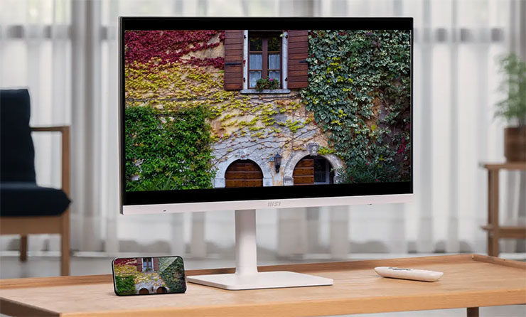 藉由 Google Cast™，可輕鬆從手機或平板電腦將電影、節目、照片等投放到您的智慧顯示器上。