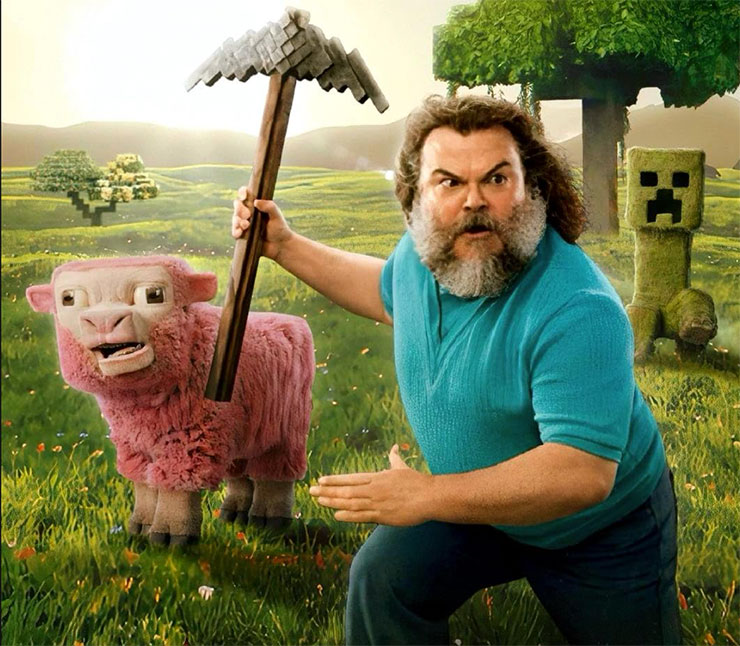 傑克．布萊克演出的史蒂夫雖然與遊戲中有落差，但活靈活現的樣子還是很討喜