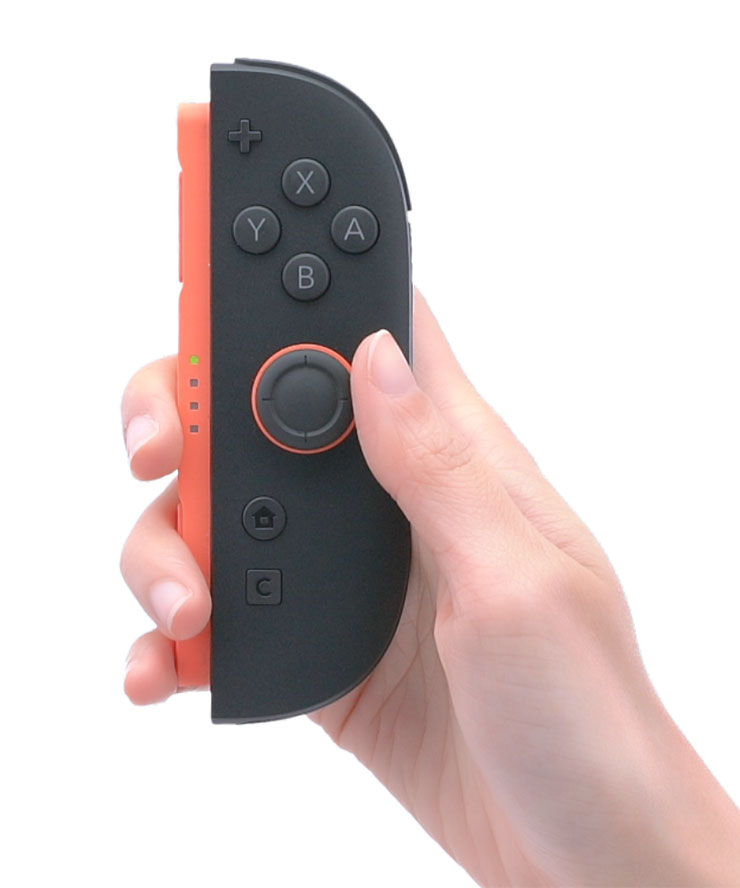 Nintendo Switch 2  的新控制器上加入了 Game Chat 的獨立按鍵（C 鍵）