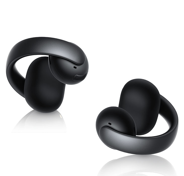 soundcore AeroClip 耳夾耳機玩美登場!C 型星橋設計,原聲級音質打造無感配戴體驗! - 阿祥的網路筆記本 soundcore AeroClip 霧夜黑