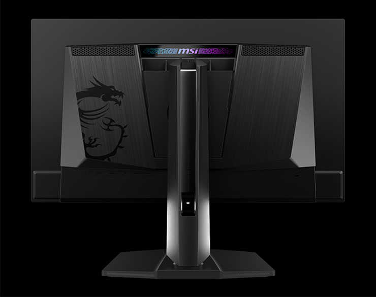 MPG 272URX QD-OLED 背面