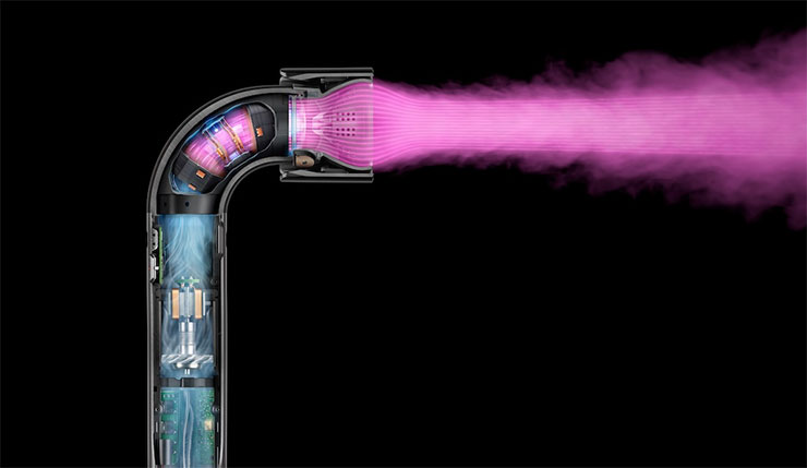 Dyson Supersonic r 流線型加熱科技，打造強勁、均勻、精準氣流，實現零熱損高效造型需求