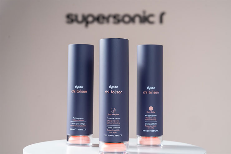 Dyson 首款美髮造型品 Dyson Chitosan 養護造型系列同步在台上市