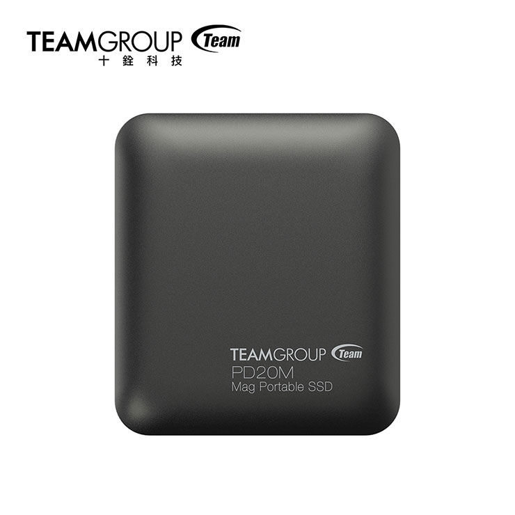 十銓科技四款產品奪 2025 年紅點設計獎,體現技術與美學雙軌並進 - 阿祥的網路筆記本 TEAMGROUP PD20M磁吸外接式固態硬碟