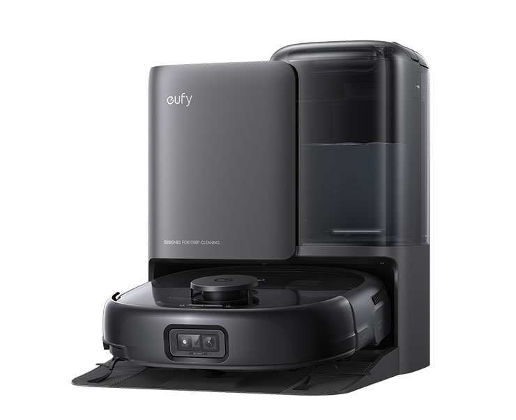 智慧居家品牌 eufy 推出 E20「百變奇機」,全球首創功能三合一掃地機器人! - 阿祥的網路筆記本 E25 自清潔掃拖一體全能機器人