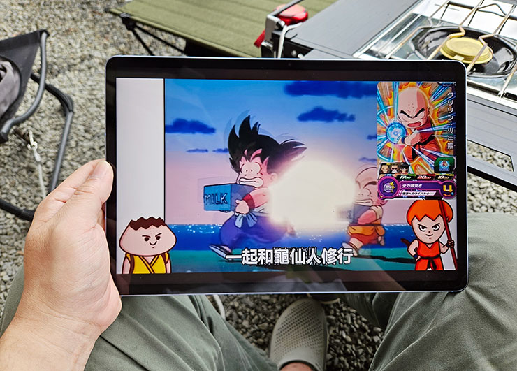 Tab S10 FE+ 具備 IP68 防水防塵認證，帶出去戶外使用也能非常安心！